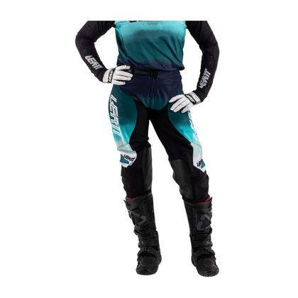 Pantalon cross Leatt 4.5 FEMME 2025 - Bleu