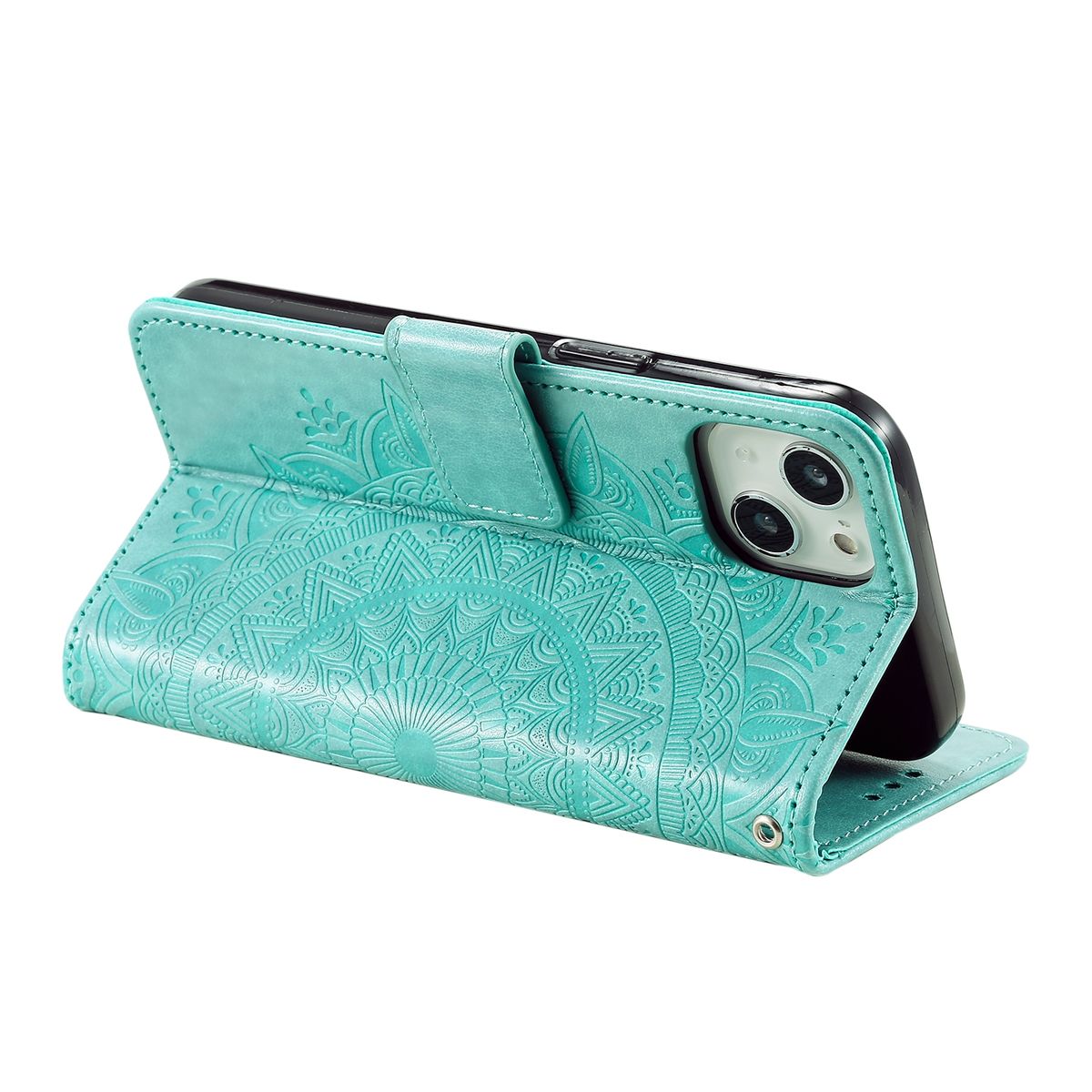 Schutz Handy Hülle für Apple iPhone 15 Case Cover Klapp Tasche Wallet Bumper Neu