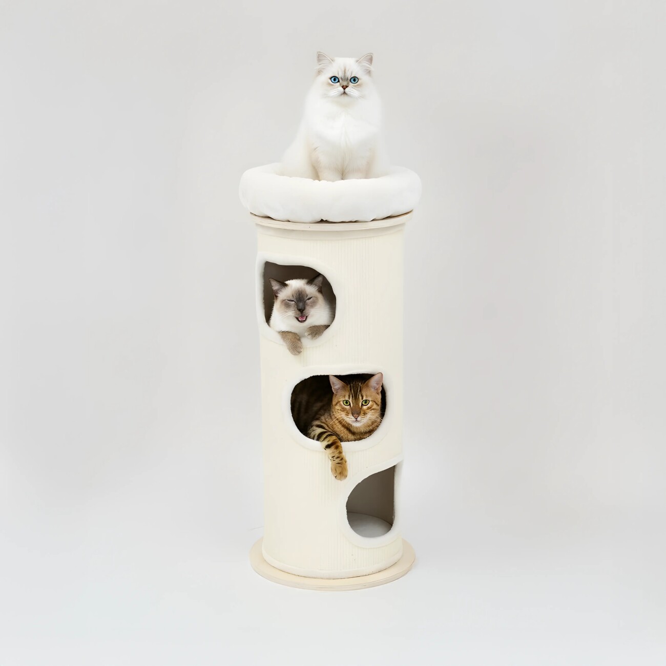 PetRhein Kratztonne Bamboo Tower