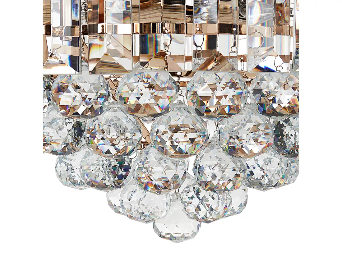 Lustre ACHEIRO L Cristal Doré