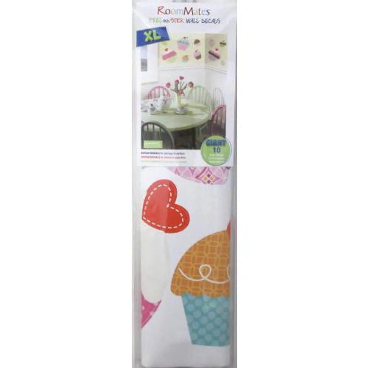 TheDecoFactory Happy Cupcake - Stickers géants