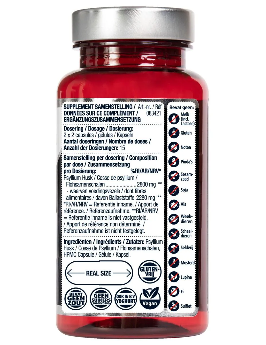 Psyllium Husk Vezels