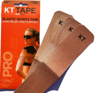 KT Tape Pro Fastpack Elastic Sports Tape Beige 3ST
