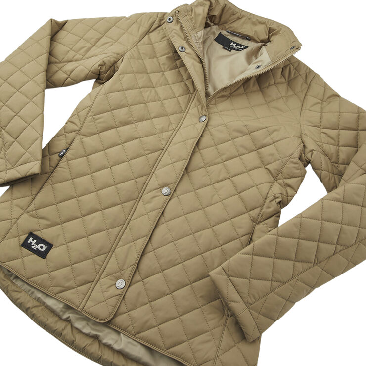 H2O Hermine Quilt Jakke Brun