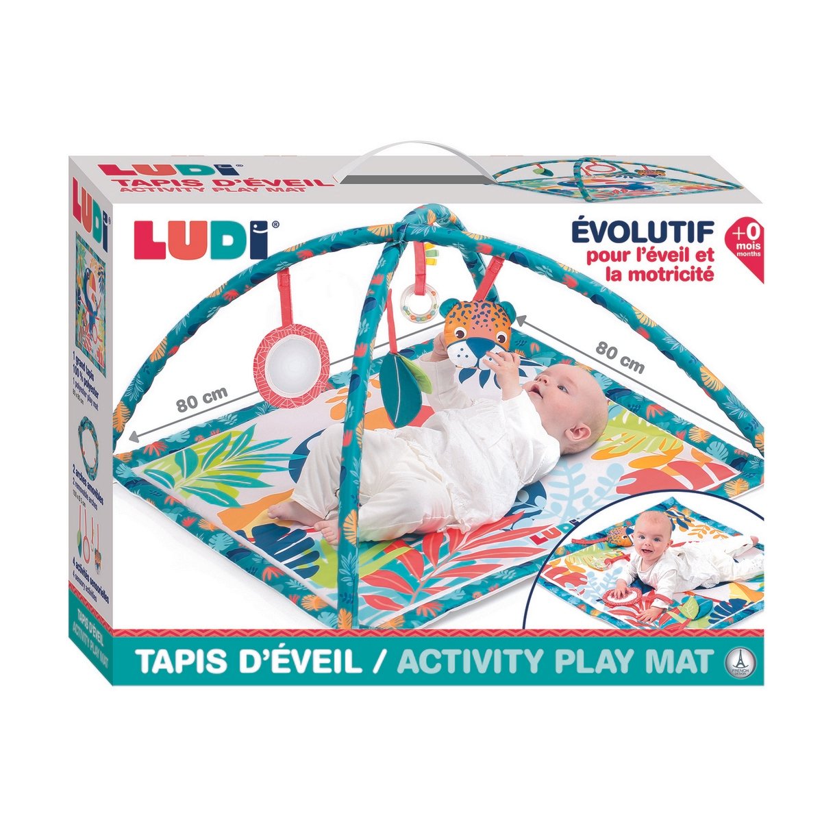 Tapis d'éveil toucan