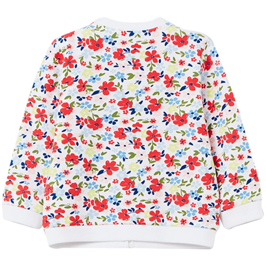 OVS Sweatjacke Brilliant WhiteOVS Sweatshirt Ensign Blue