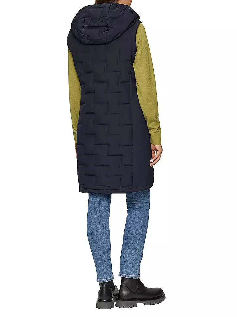S.OLIVER Gilet dunkelblau