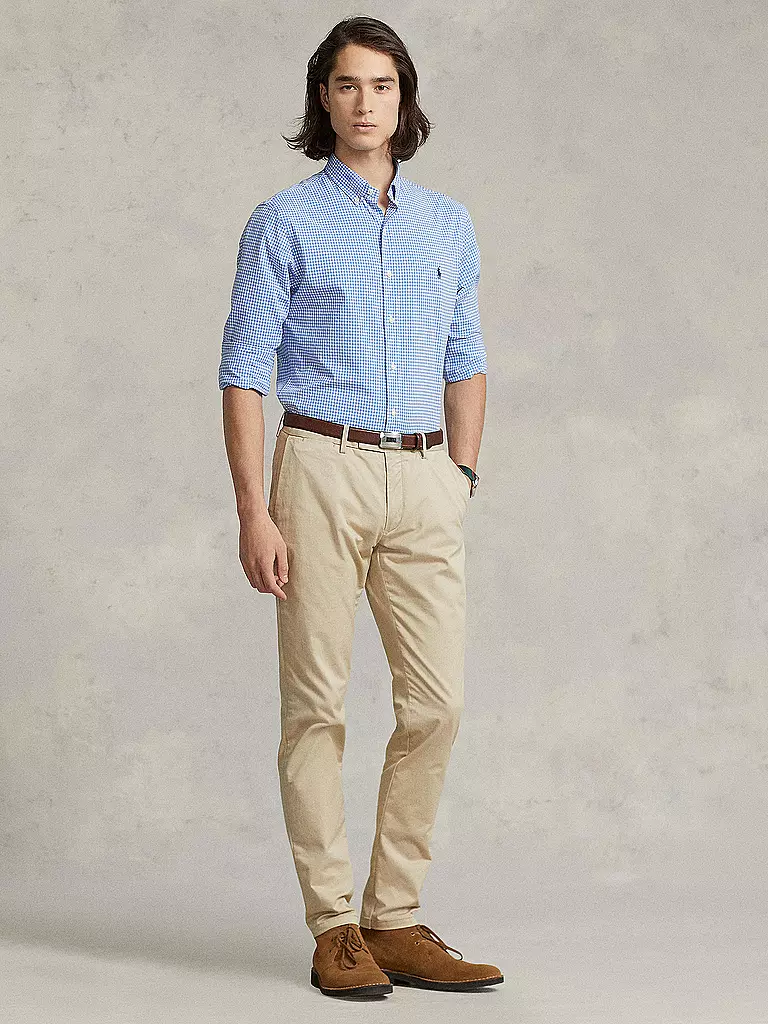 POLO RALPH LAUREN Hemd Custom Fit blau