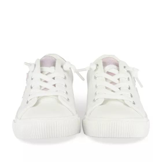 Baskets BLANC LOVELY SKULL