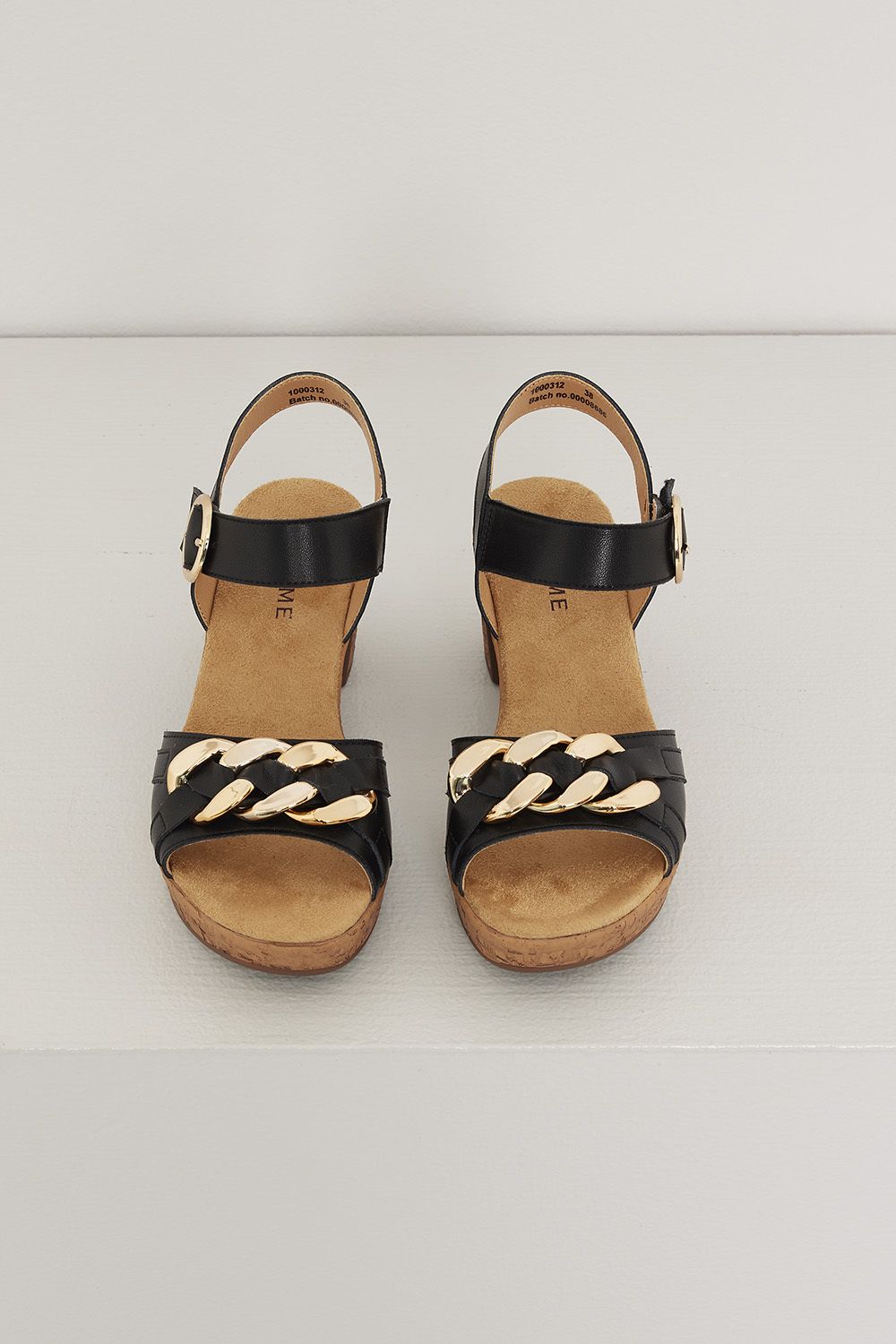 Sandal med hæl Isadora