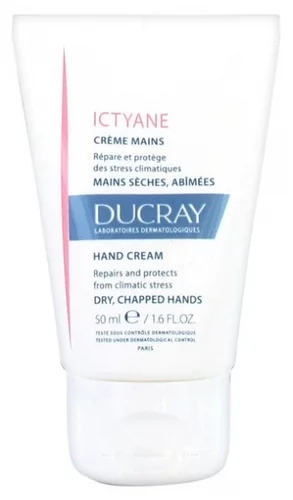 Ducray — Crème Mains —Crème mains sèches — Ictyane 50ml