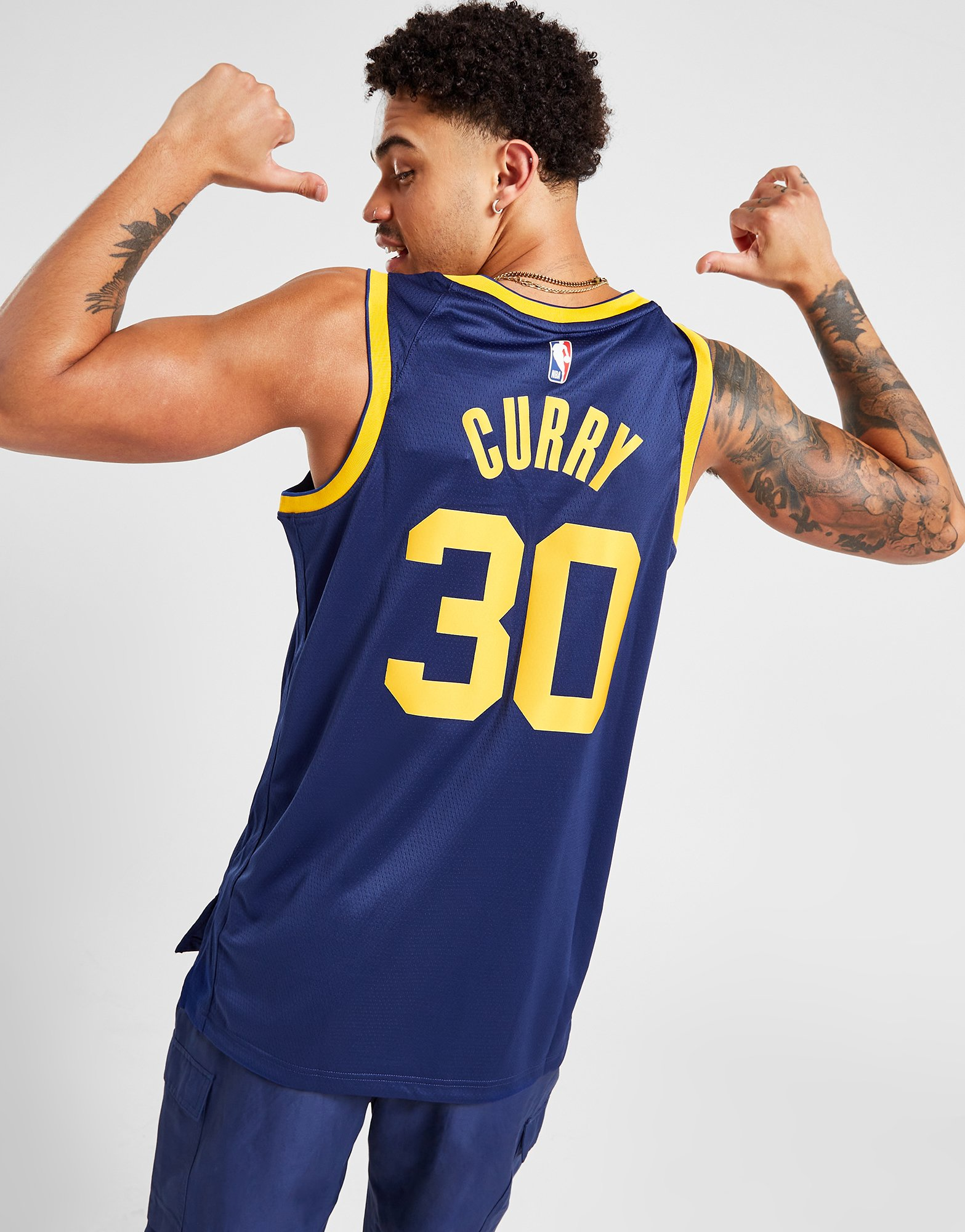 Jordan Maillot Jordan Dri-FIT NBA Swingman Golden State Warriors Statement Edition