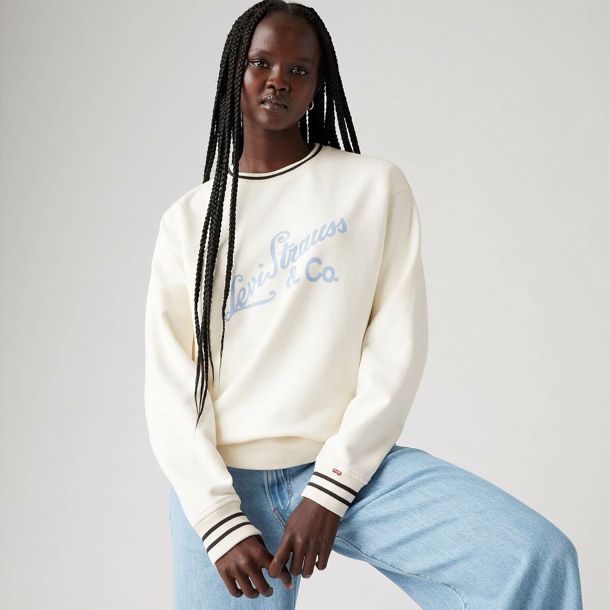 Suéter estampado Levi's, mangas compridas