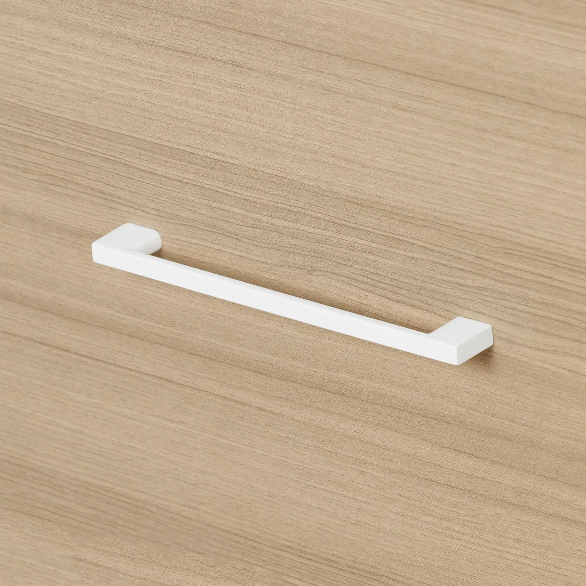 South Shore Bureau double 6 Tiroirs - Munich Blanc et Orme Naturel