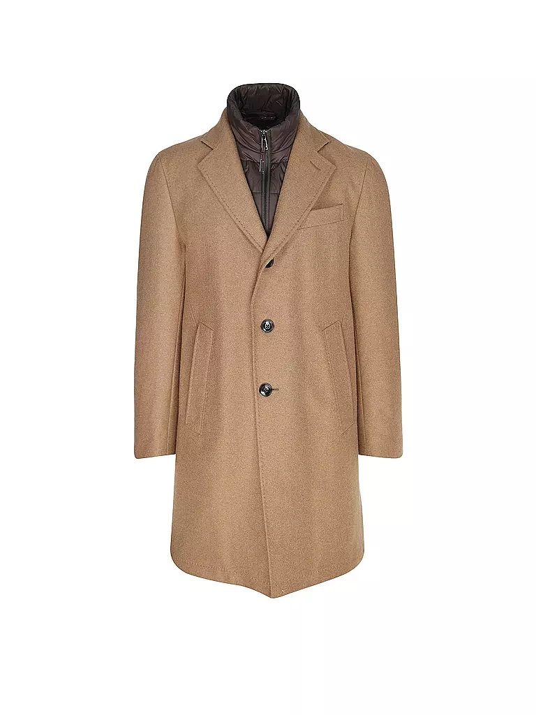 WINDSOR Wollmantel CELON camel