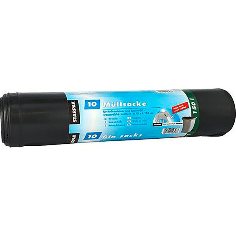 Sac poubelle LDPE, 150 litres, noir