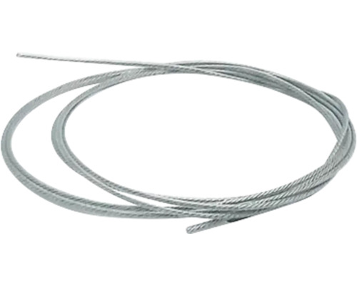 Staaldraad zijgeleider PVC