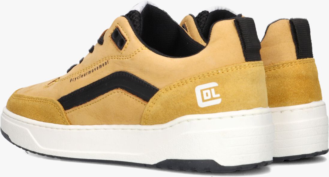 CYCLEUR DE LUXE gele cycleur de luxe lage sneakers backflip