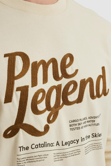 PME legend beige heren sweater