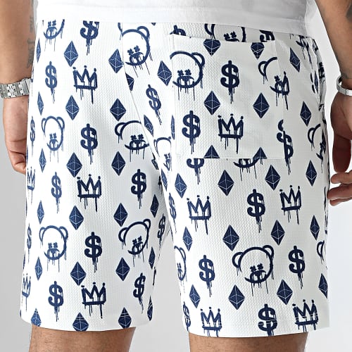Short Jogging Lifestyle Maison De Couture 0058 Blanc
