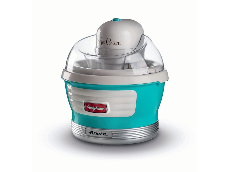 Ariete Glacemaschine Party Time ARI-643-BL 1.5 l, Blau/Weis Eiskrem-Maschine