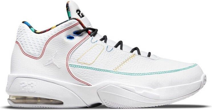 Jordan Max Aura 3 White Roma Green University Red Black Heren