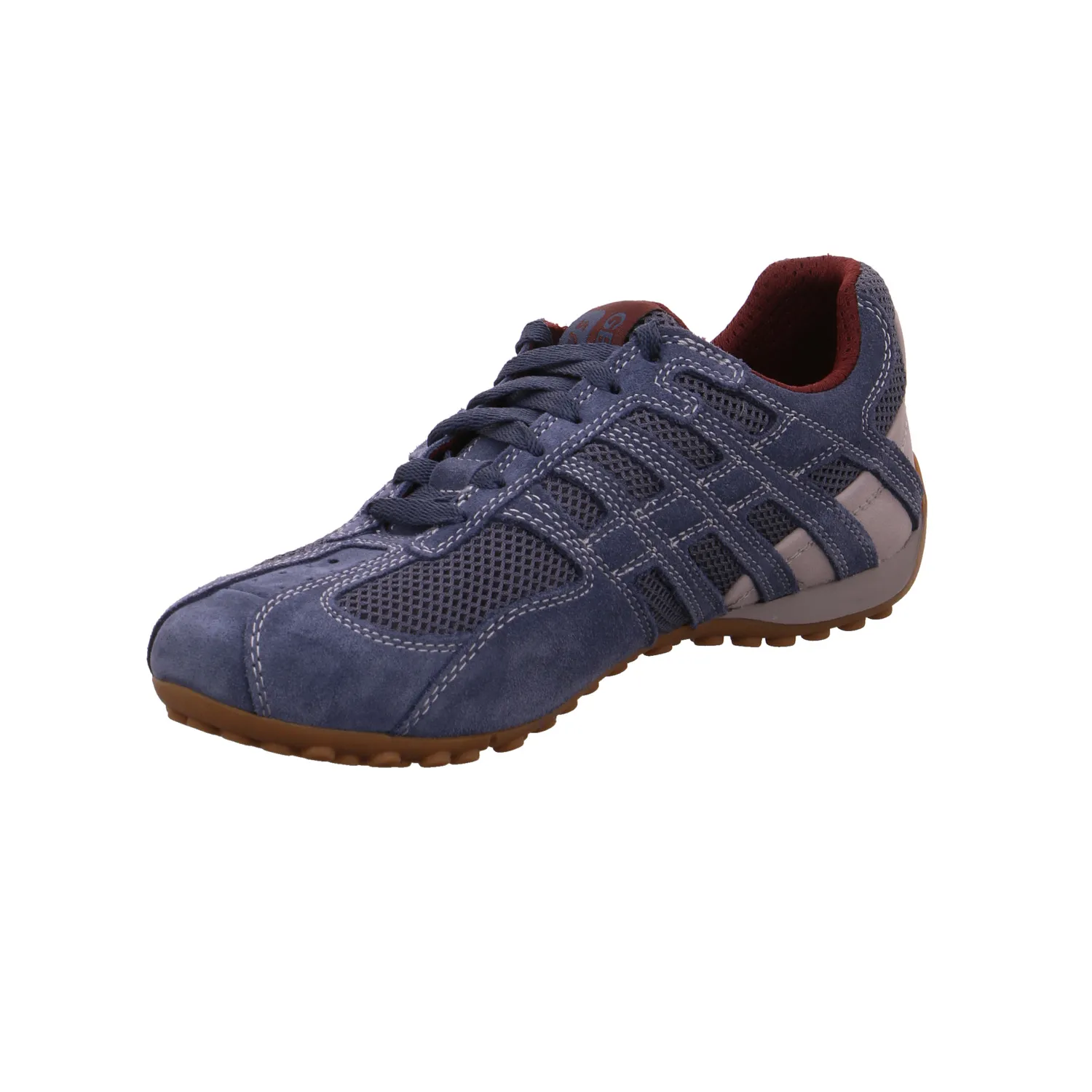 GEOX Halbschuhe Sneaker Blau Leder