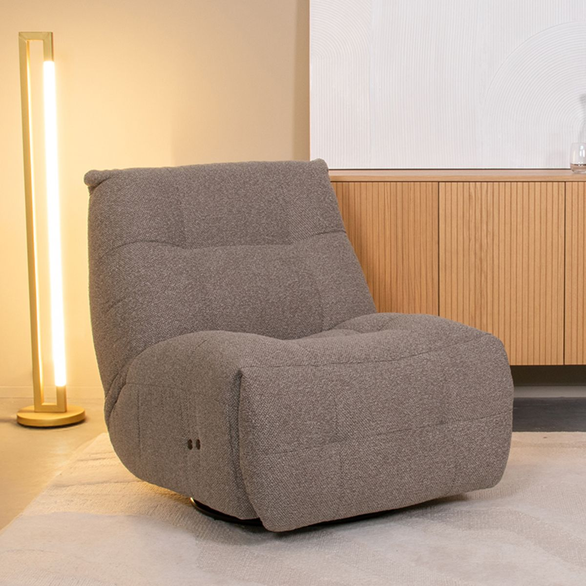 Electrische relaxfauteuil Rosita grijs