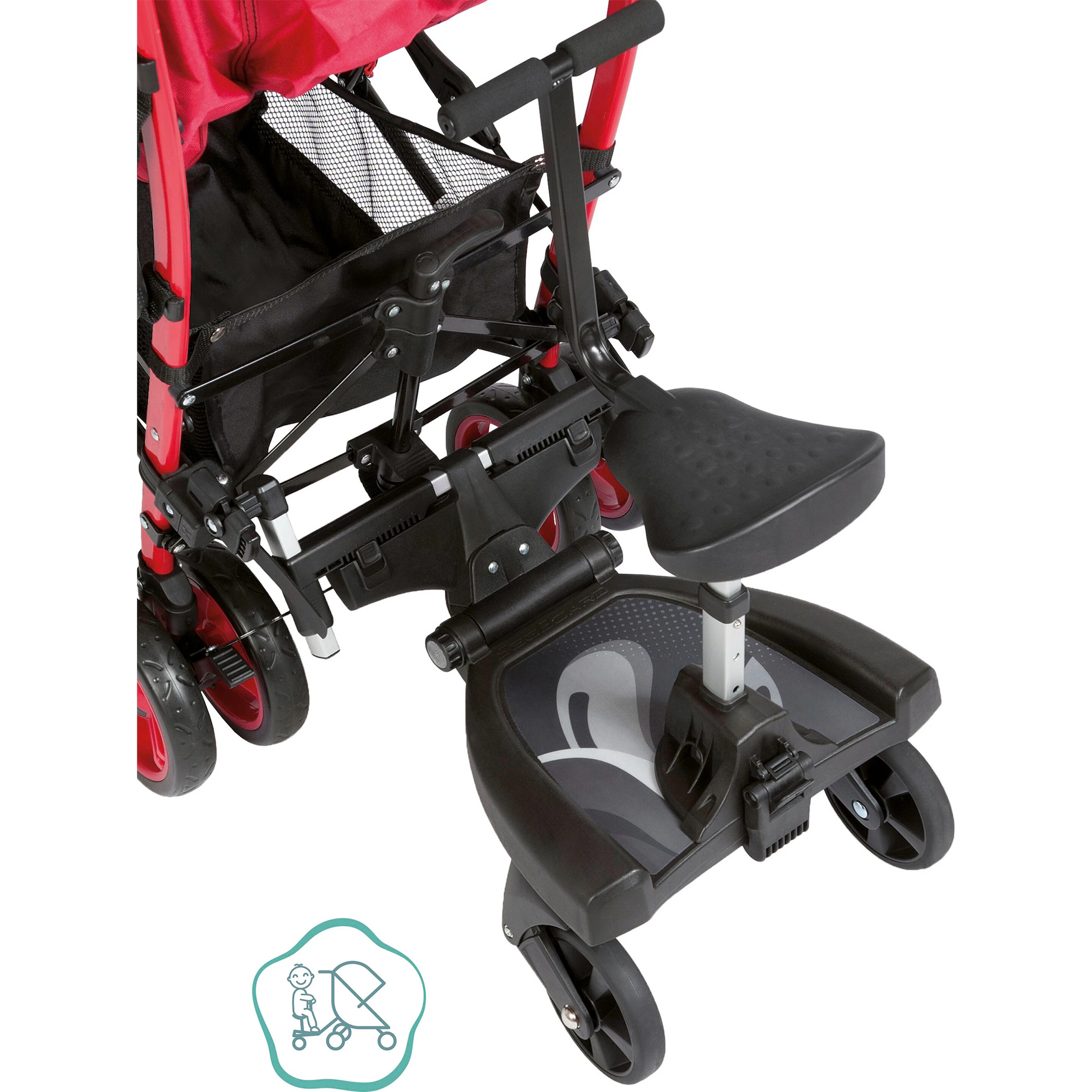 Fillikid Zusatzsitz für Buggy-Board Filliboard für Kinderwagen