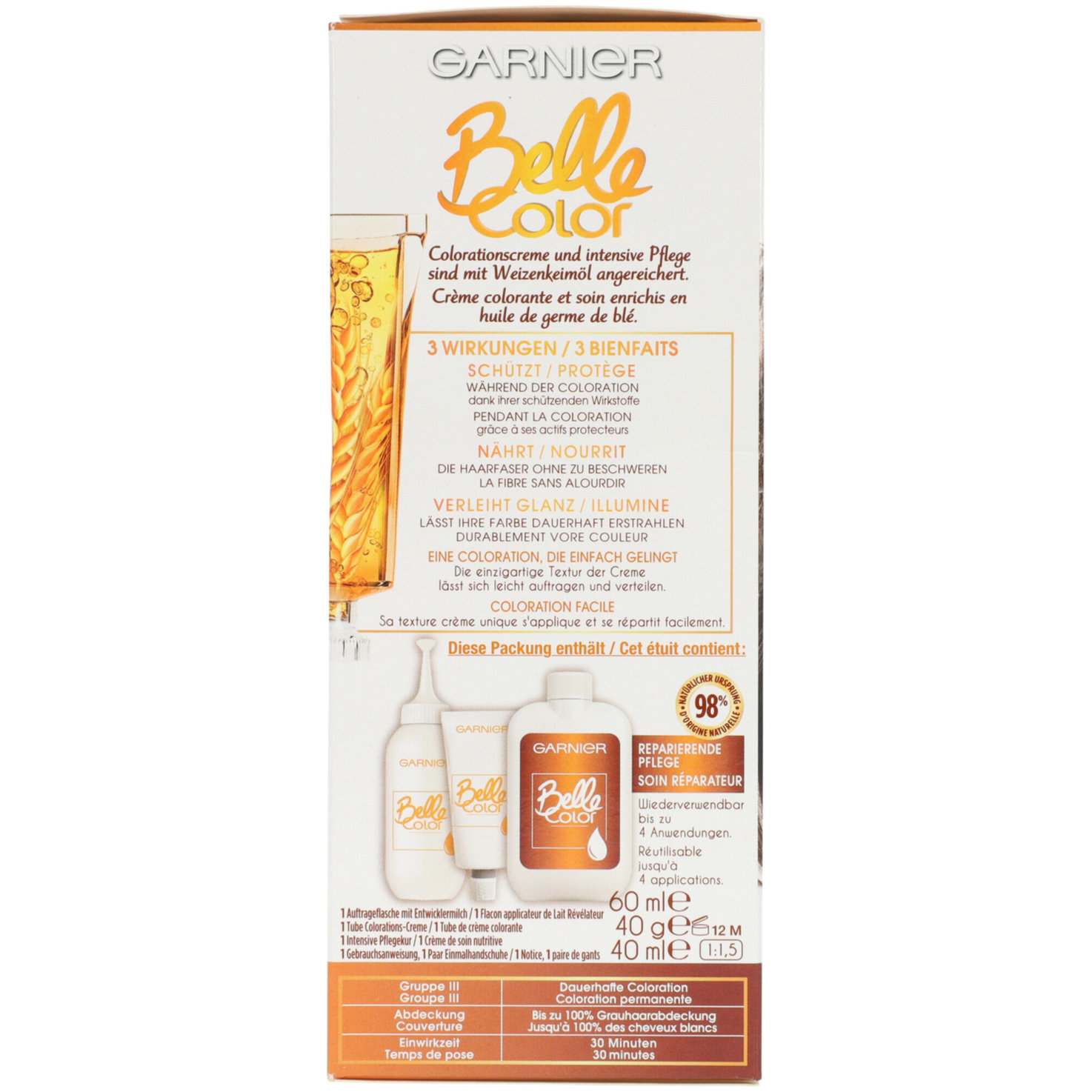 Belle Color Haarfärbung 20 Hellbraun