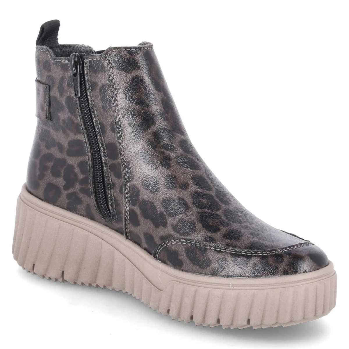 RiekerChelsea Boots - grau/schwarz