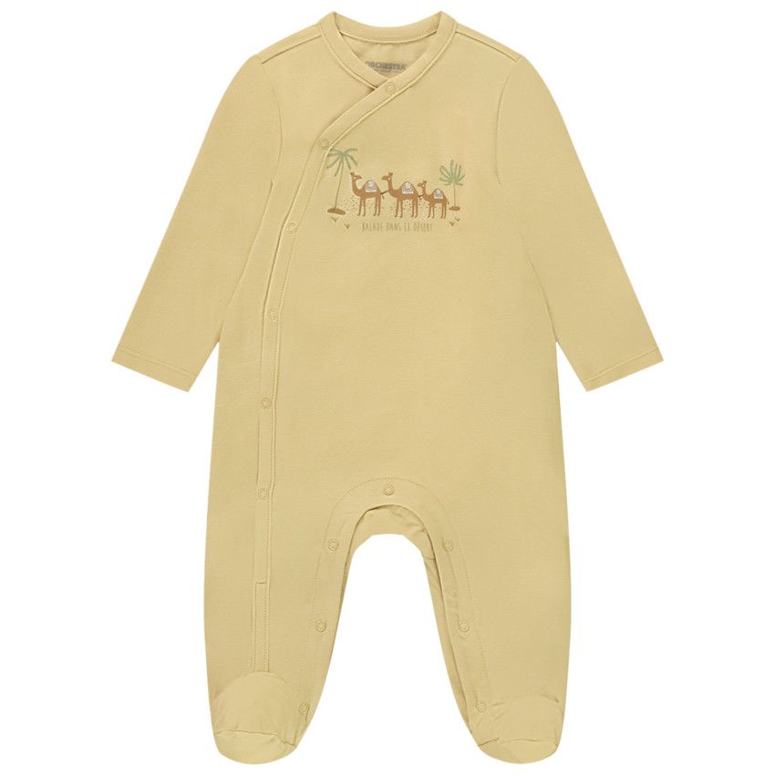Lot de 2 dors-bien fantaisie pour bébé garçon avec ouverture différente selon l'âge - Jaune