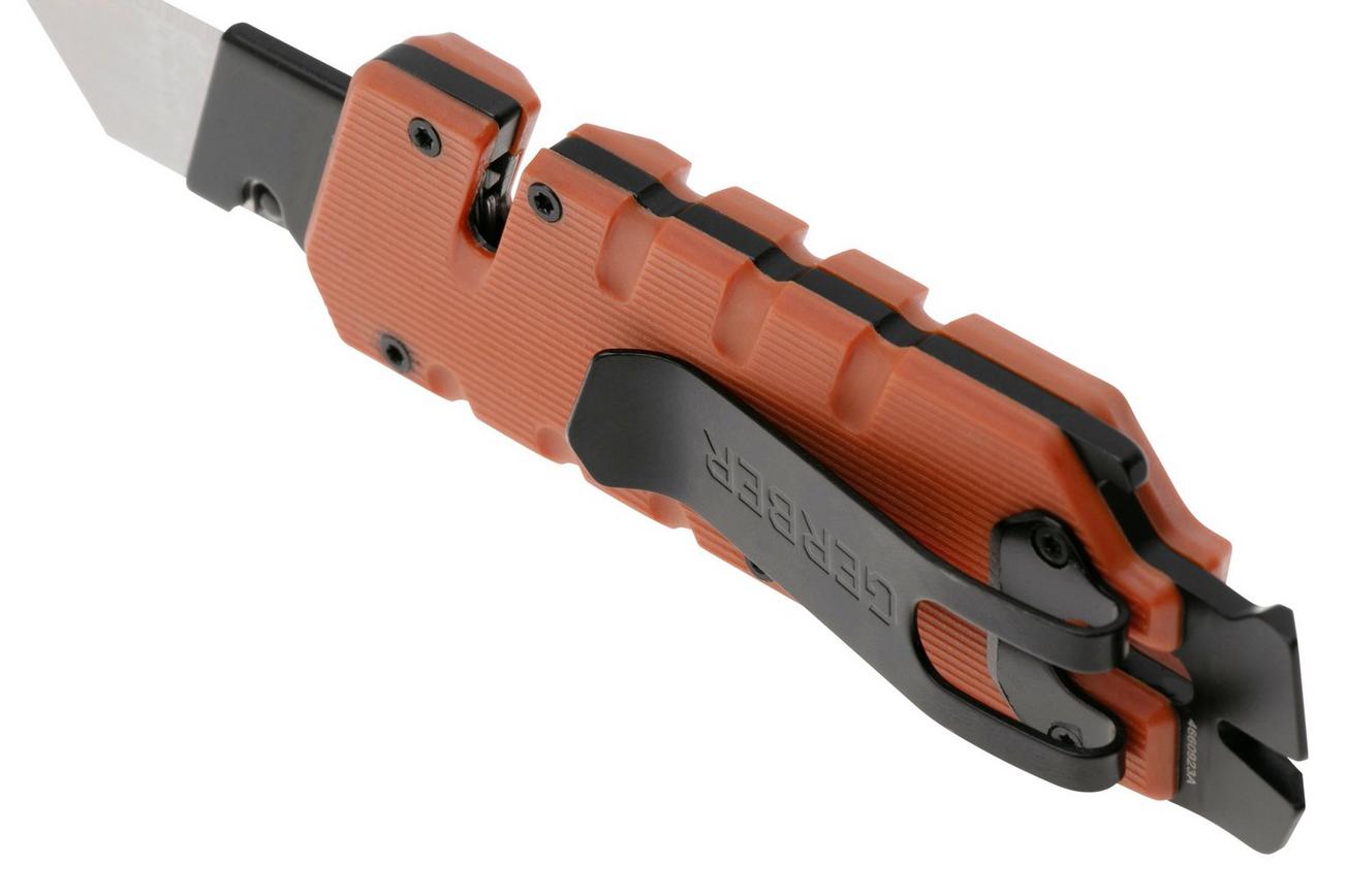 Gerber Prybrid Utility Clip 31-1068160 Burnt Orange, zakmes met pocketclip