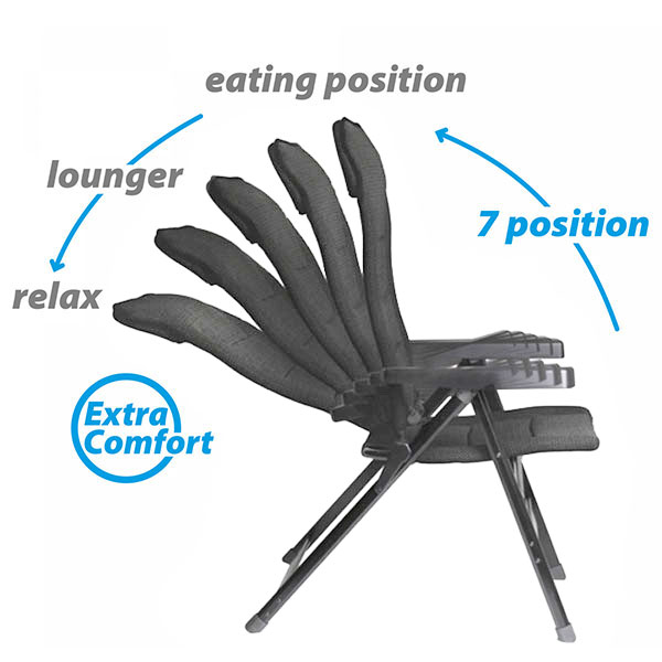 Fauteuil Aravel Vitachic Poivre & Sel BRUNNER