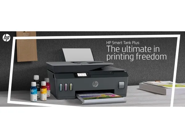 HP Smart Tank Plus 655 Wireless All-in-One - Multifunktionsprinter - farve - blækprinter - kan genopfyldes - Legal (216 x 356 mm) (original) - A4/Legal (medie) - op til 10 spm (kopiering) - op til 11 spm (udskriver) - 100 ark - 33.6 Kbps - USB 2.0, W