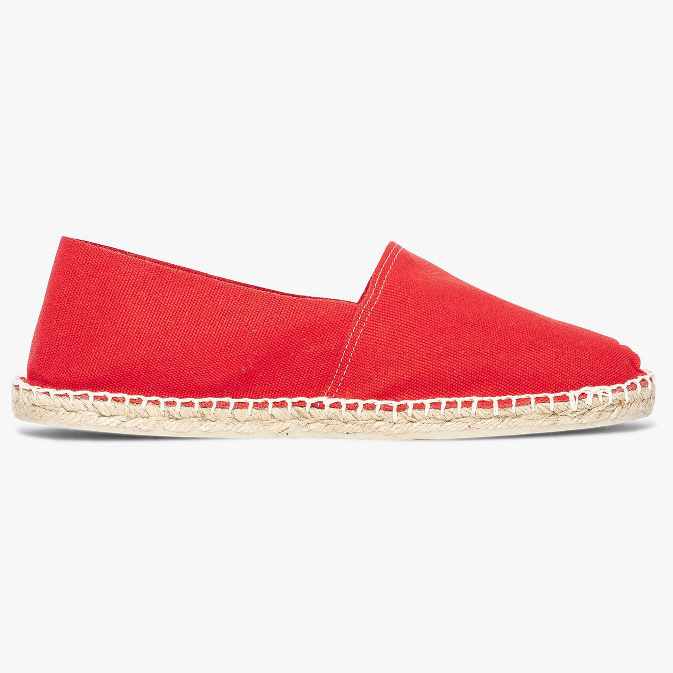 Bocage Espadrilles en Toile Jeremy rouges
