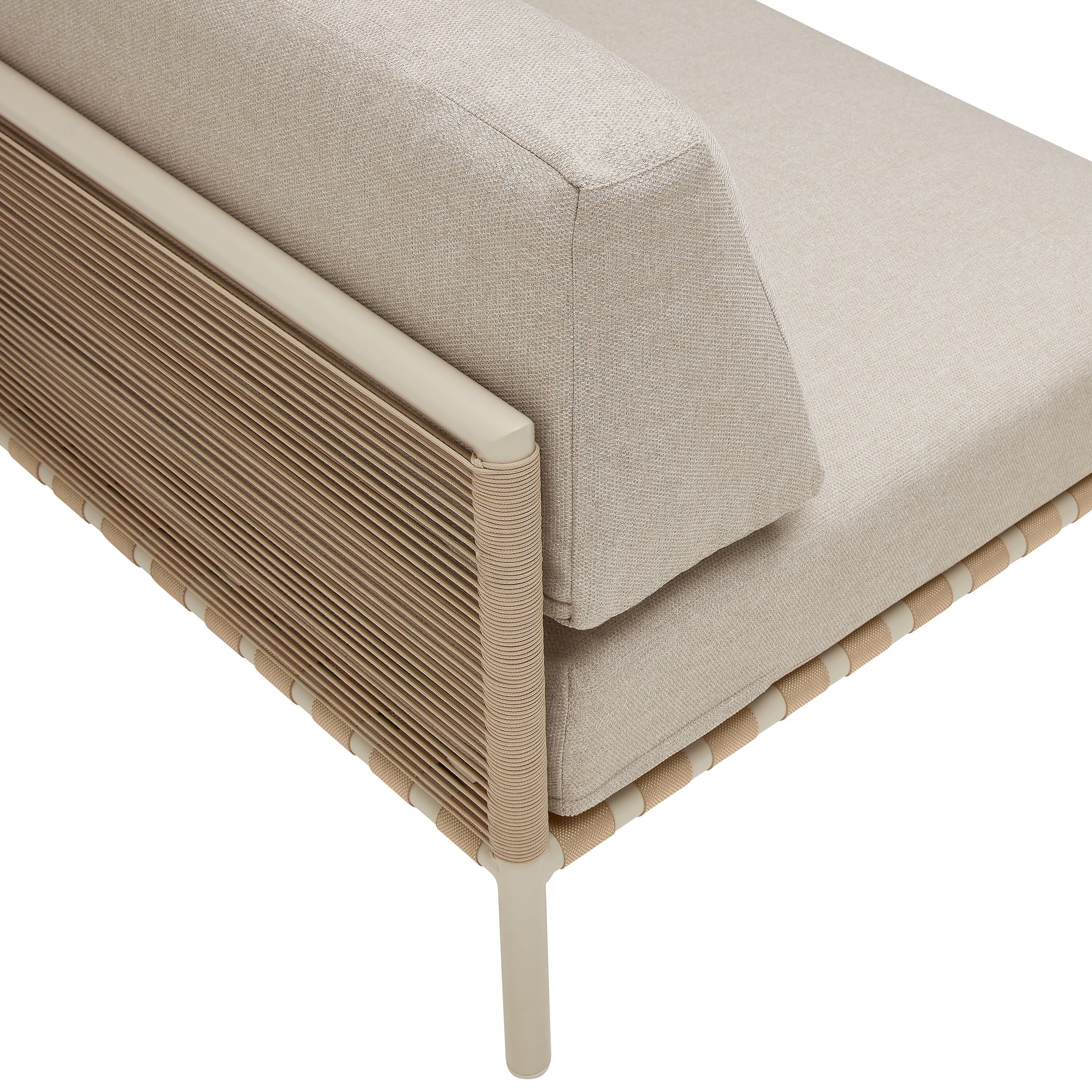 HORIZON Lounge Eckelement - Sand / B: 87.0 cm x T: 87.0 cm x H: 76.0 cm