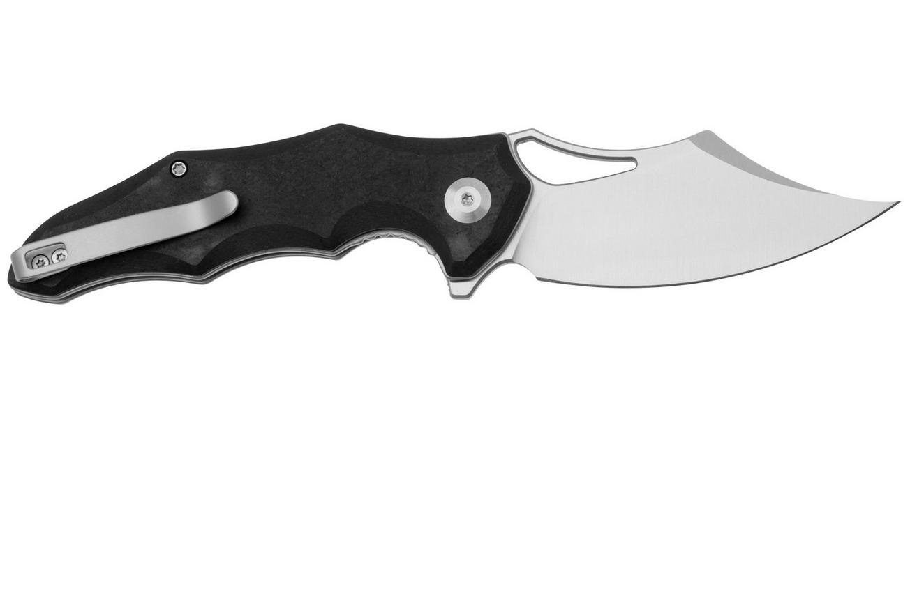 CIVIVI Chiro C23046-3 Satin, Black Shredded G10, zakmes