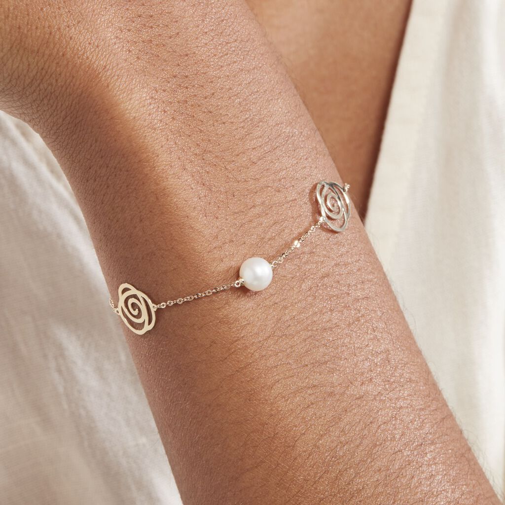 Bracelet Evaleen Or Jaune Perle De Culture