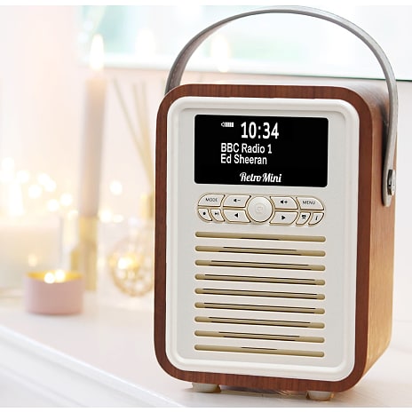 VQ Retro Mini DAB+/FM m. Bluetooth radio