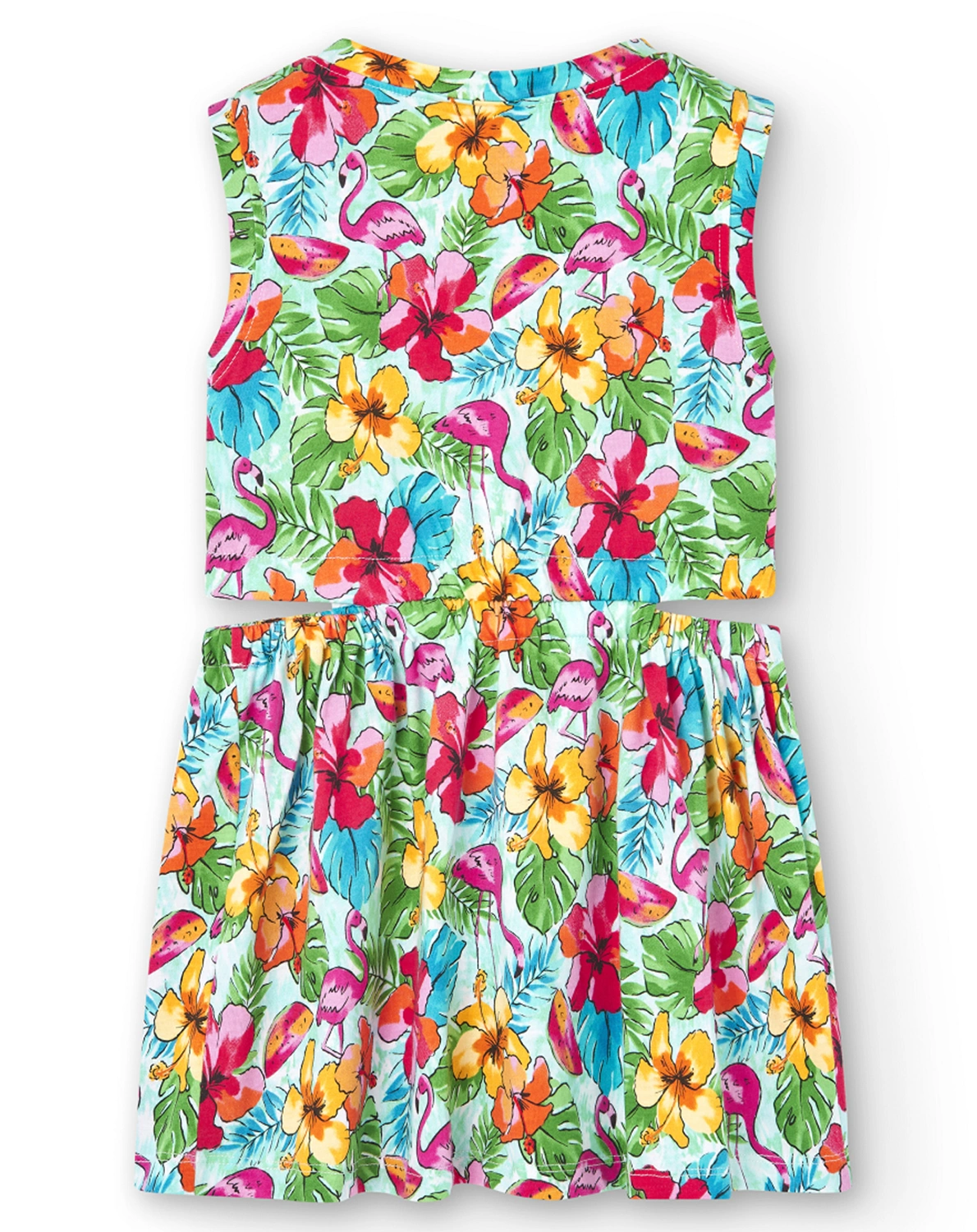 Kleid SPRING FLOWERS in bunt