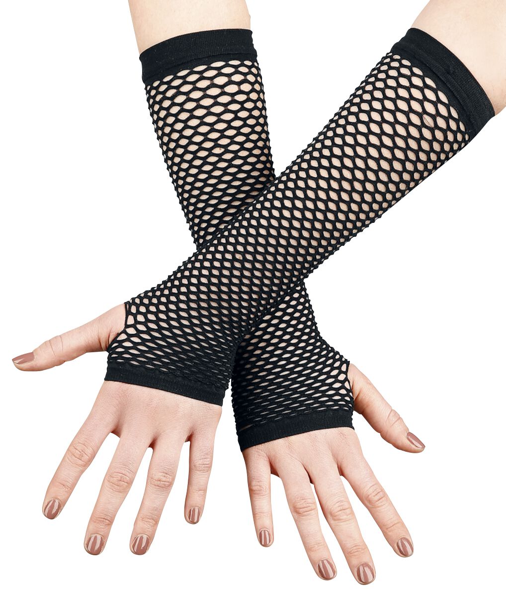 Net Gloves | Gothicana by EMP Mitaines montantes