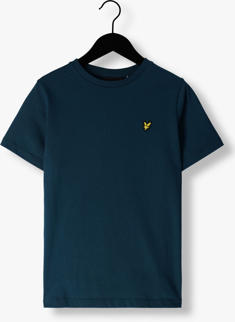 LYLE & SCOTT blauwe lyle & scott t-shirt plain t-shirt b