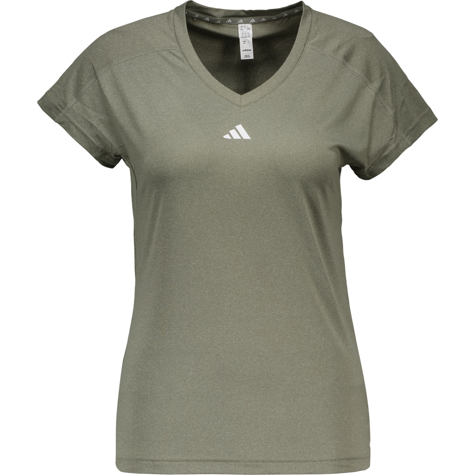 Adidas Damen-T-Shirt TR ES min S, olive