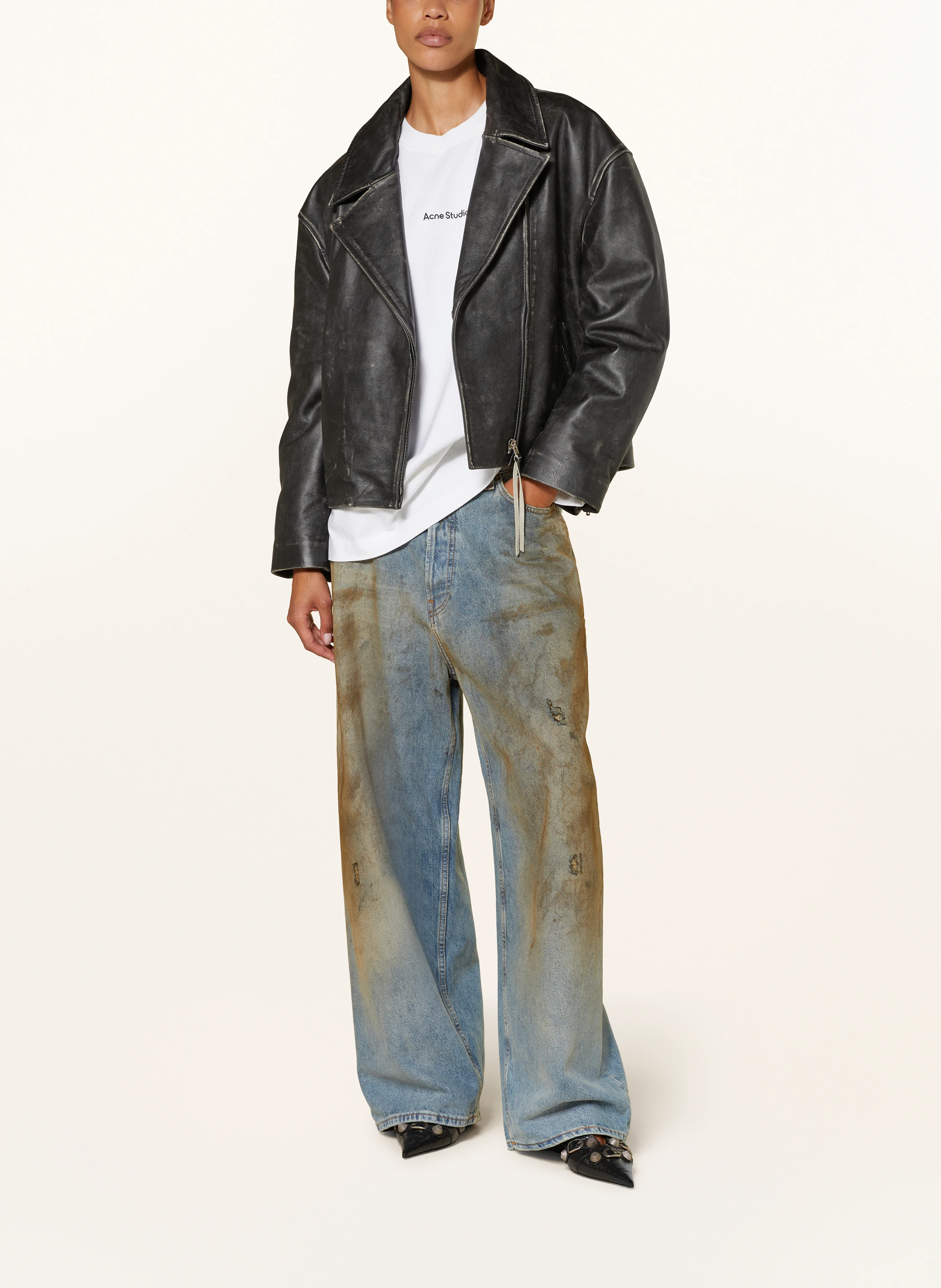 Acne Studios Lederjacke