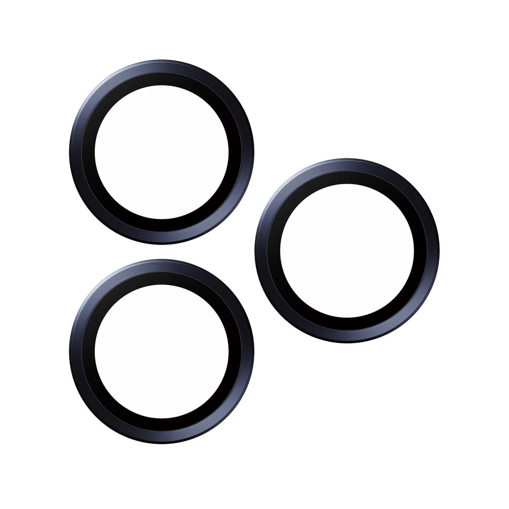 Hoops iPhone 15 Pro / iPhone 15 Pro Max Kameraschutz Objektiv Ring Protector Abdeckung (1196) - Blau