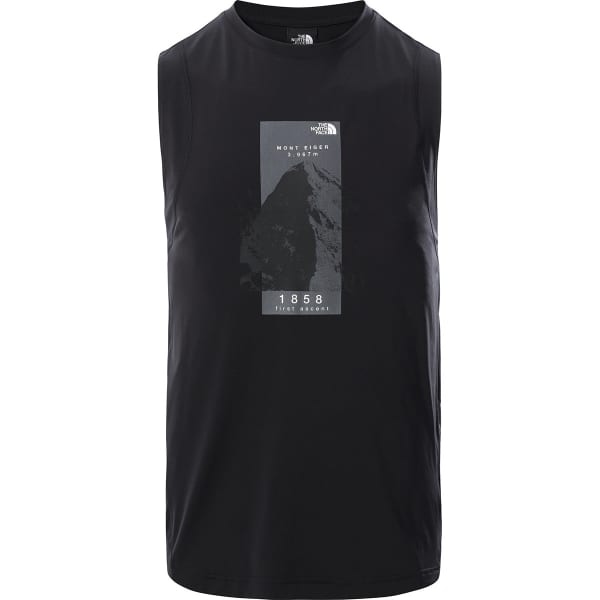 Débardeur randonnée THE NORTH FACE M GLACIER TANK TNF BLACK