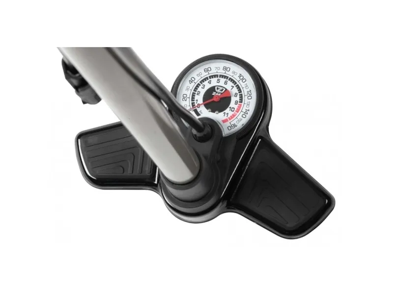 ZÉFAL Floor pump Profil Max FP20 9 bar/130 psi Silver
