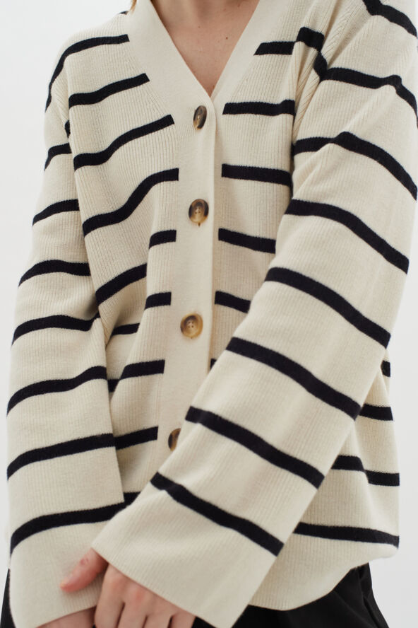 InWear SeffieIW Cardigan Whisper white / black