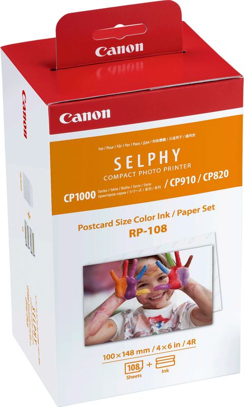 Canon RP-108 Inktcartridge - Kleur + 108 Papiersheets